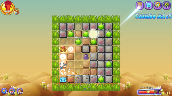 Игра Crazy Veggies, скриншот