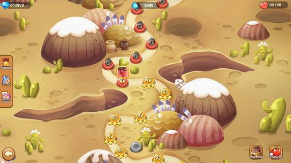 Игра Crazy Veggies, скриншот