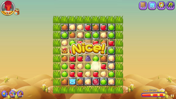 Игра Crazy Veggies, скриншот