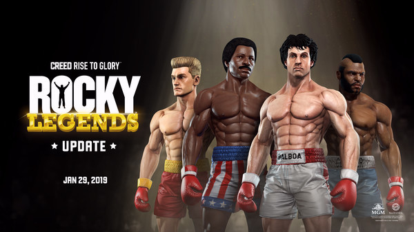Игра Creed: Rise to Glory, скриншот