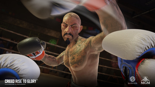 Игра Creed: Rise to Glory, скриншот
