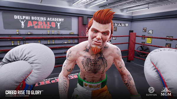 Игра Creed: Rise to Glory, скриншот