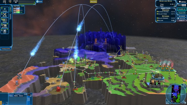 Игра Creeper World 4, скриншот