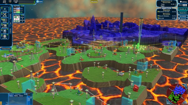 Игра Creeper World 4, скриншот