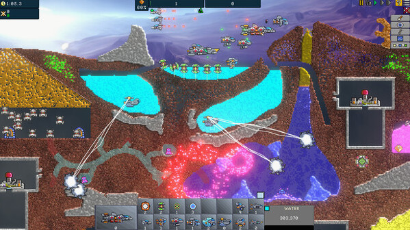 Игра Creeper World IXE, скриншот