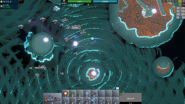 Игра Creeper World IXE, скриншот