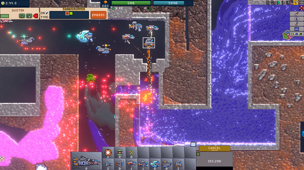 Игра Creeper World IXE, скриншот