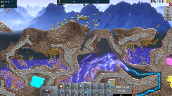 Игра Creeper World IXE, скриншот