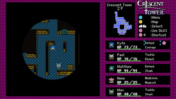 Игра Crescent Tower, скриншот