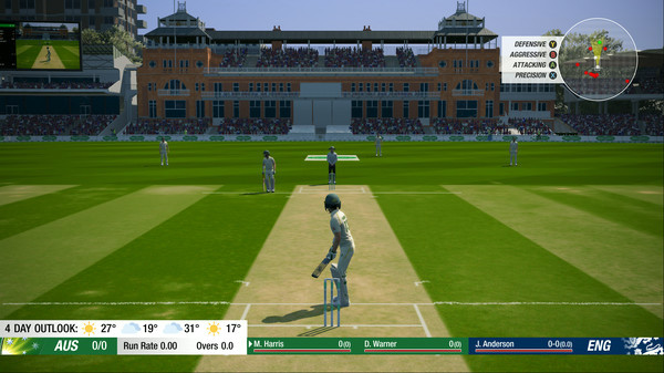 Игра Cricket 19, скриншот