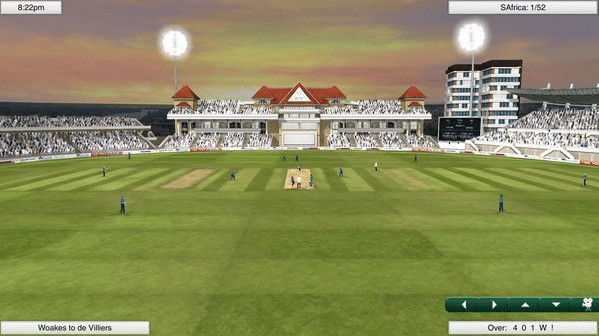 Игра Cricket Captain 2017, скриншот