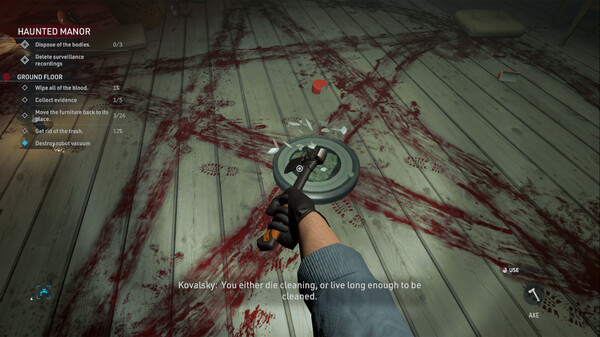 Игра Crime Scene Cleaner, скриншот