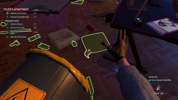 Игра Crime Scene Cleaner, скриншот