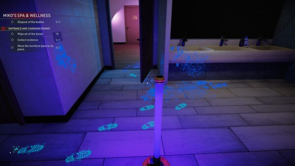 Игра Crime Scene Cleaner, скриншот