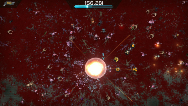 Игра Crimsonland, скриншот