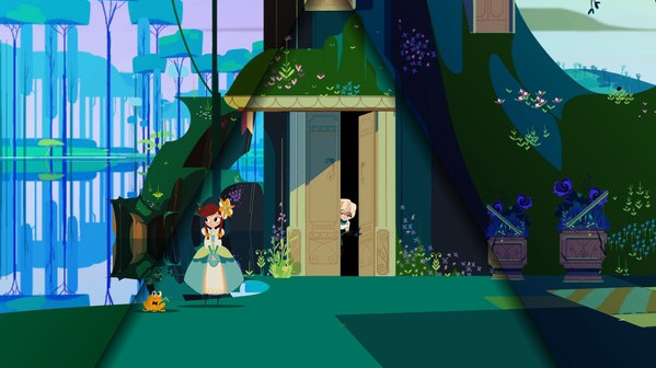 Игра Cris Tales, скриншот