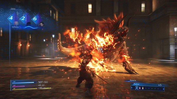 Игра CRISIS CORE –FINAL FANTASY VII– REUNION, скриншот