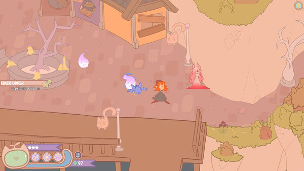 Игра Critter Crops, скриншот