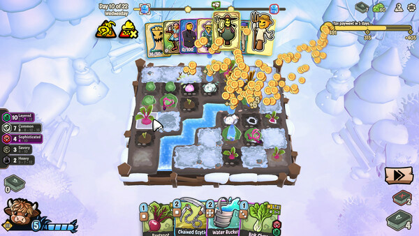 Игра Cropdeck, скриншот
