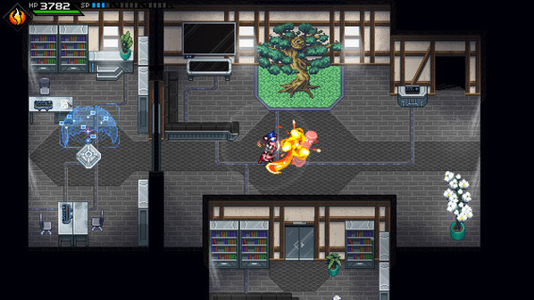 Игра CrossCode Manlea Skin, скриншот