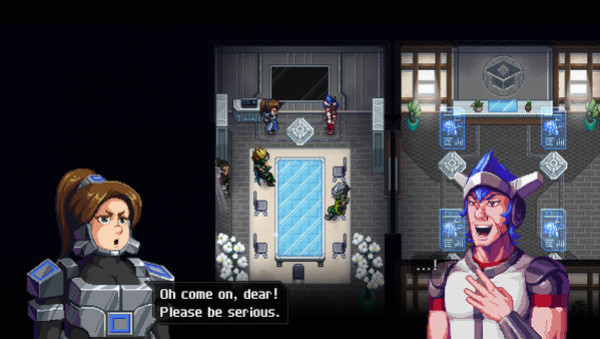 Игра CrossCode Manlea Skin, скриншот
