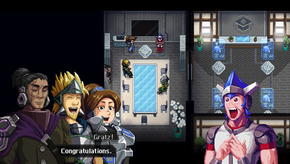 Игра CrossCode Manlea Skin, скриншот