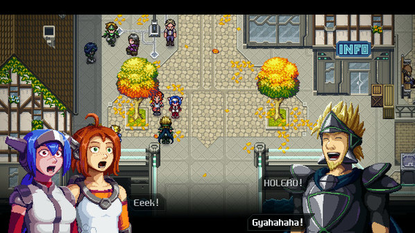 Игра CrossCode, скриншот