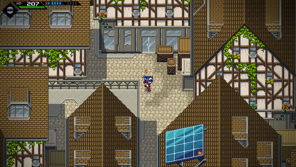 Игра CrossCode, скриншот