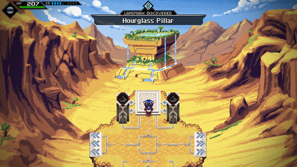 Игра CrossCode, скриншот