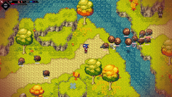 Игра CrossCode, скриншот