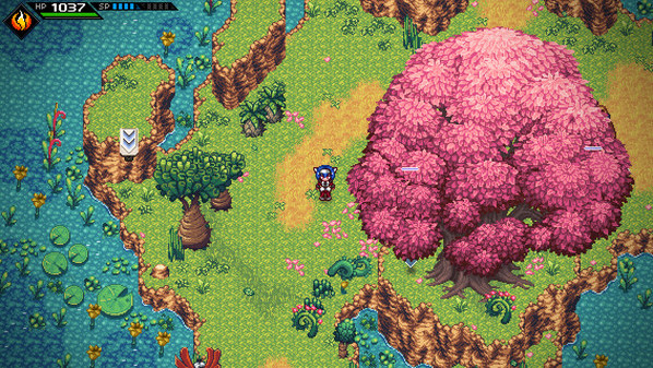 Игра CrossCode, скриншот