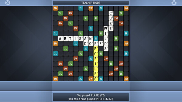 Игра CrossCraze, скриншот