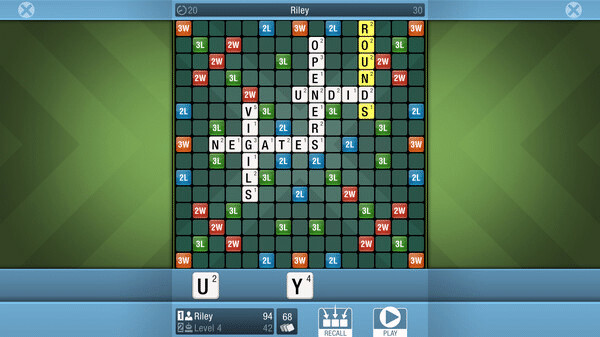Игра CrossCraze, скриншот
