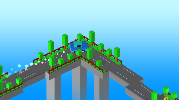 Игра Crossy Bridge, скриншот