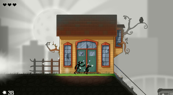 Игра Crowman & Wolfboy, скриншот