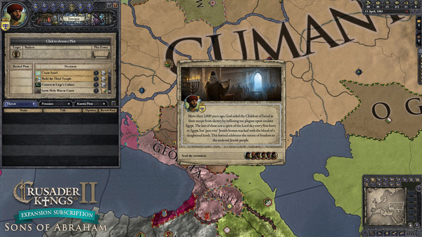 Игра Crusader Kings II - Expansion Subscription, скриншот