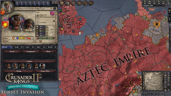 Игра Crusader Kings II - Expansion Subscription, скриншот