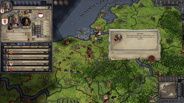 Игра Crusader Kings II, скриншот