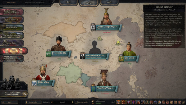Игра Crusader Kings III: All Under Heaven, скриншот