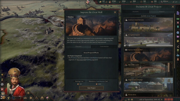Игра Crusader Kings III: All Under Heaven, скриншот
