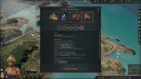 Игра Crusader Kings III: All Under Heaven, скриншот