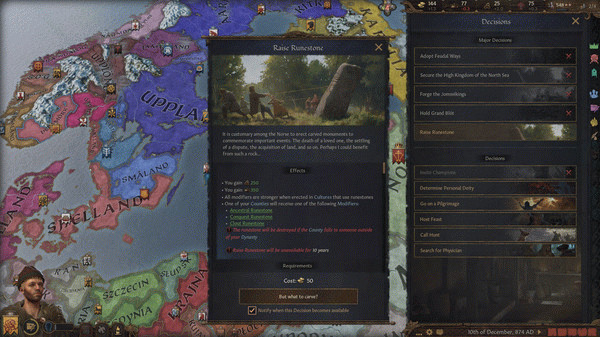 Игра Crusader Kings III: Northern Lords, скриншот