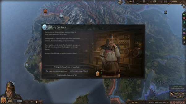Игра Crusader Kings III: Northern Lords, скриншот