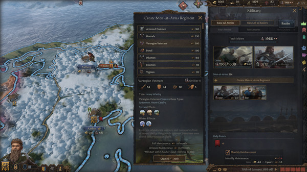 Игра Crusader Kings III: Northern Lords, скриншот