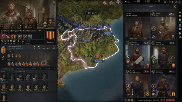 Игра Crusader Kings III, скриншот