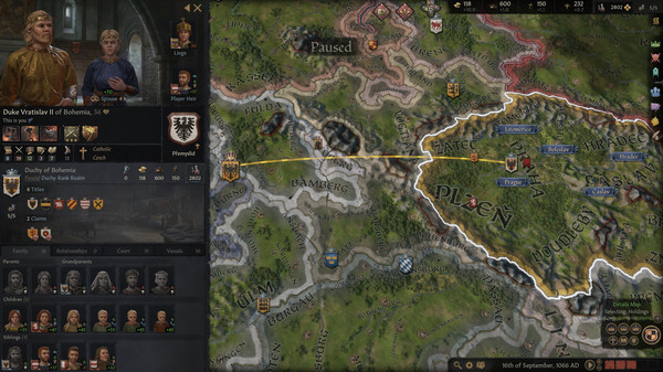 Игра Crusader Kings III, скриншот