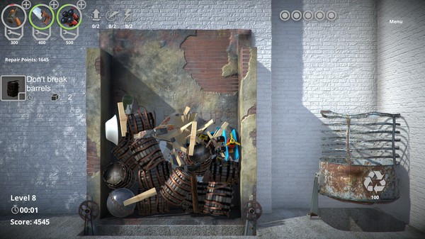 Игра Crushing Blow, скриншот