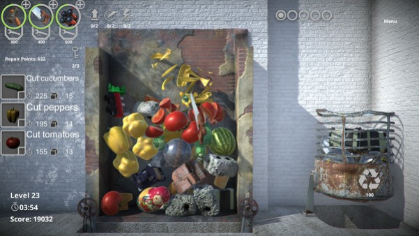 Игра Crushing Blow, скриншот