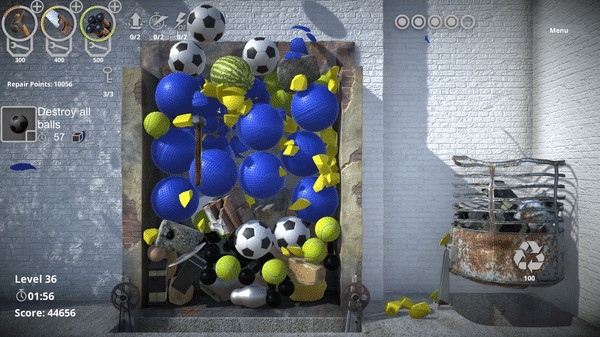 Игра Crushing Blow, скриншот