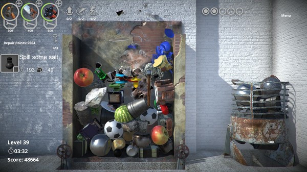 Игра Crushing Blow, скриншот